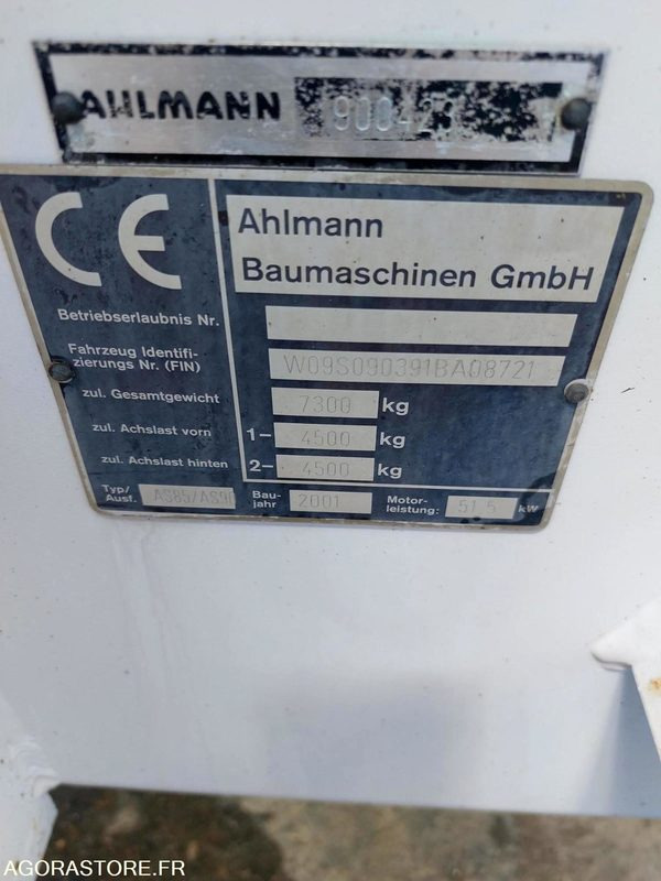 CHARGEUSE AS90 - 2001 - 3529H - Loader: picture 4 CHARGEUSE AS90 - 2001 - 3529H - Loader: picture 4