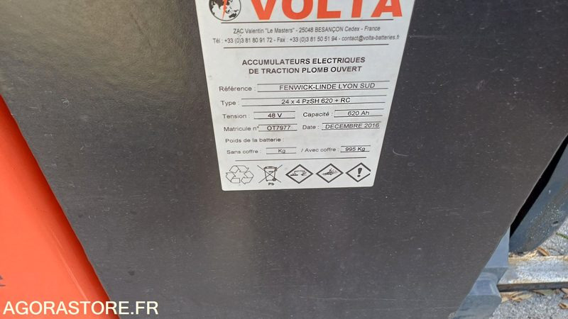 Chariot retractable (Cat.5 R489) FENWICK G1X11 4700H (C624) - Electric forklift: picture 5 Chariot retractable (Cat.5 R489) FENWICK G1X11 4700H (C624) - Electric forklift: picture 5