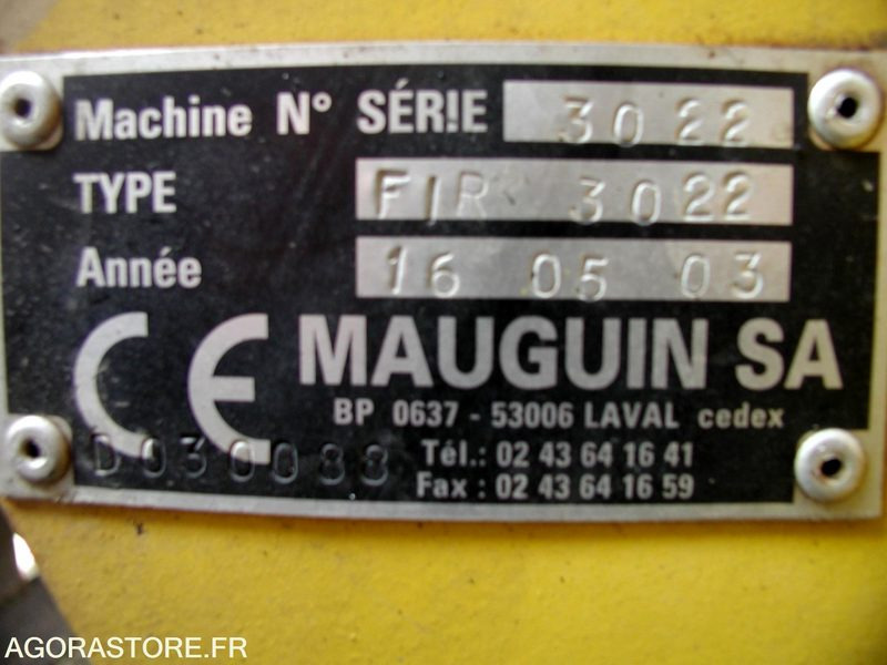 Asphalt distributor FINISSEUR D’INTERVENTION RAPIDE - DAF - FIR 3000 - 2003 / 335000 KM: picture 9 Asphalt distributor FINISSEUR D’INTERVENTION RAPIDE - DAF - FIR 3000 - 2003 / 335000 KM: picture 9