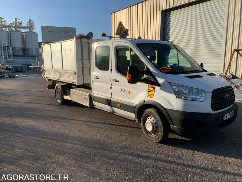 Ford Transit Benne Ampirol - double cabine - 2015 - 63500kms - Tipper van: picture 2 Ford Transit Benne Ampirol - double cabine - 2015 - 63500kms - Tipper van: picture 2