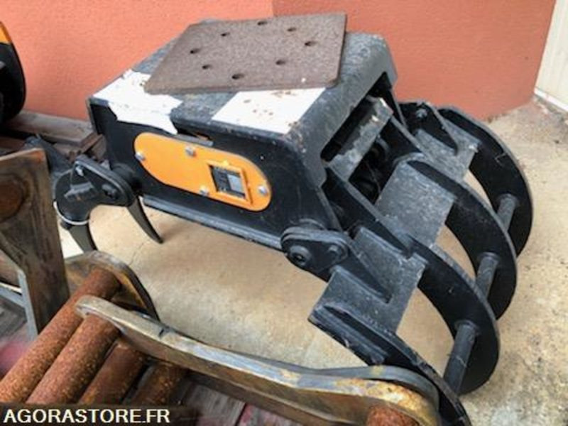 Grappin NEUF fixe sans rotation pour pelle 3 à 6 T - Construction equipment: picture 1 Grappin NEUF fixe sans rotation pour pelle 3 à 6 T - Construction equipment: picture 1