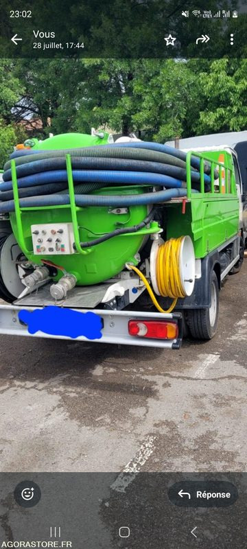 Hydrocureur Capstar 2005 270 000 km combiné - Vacuum truck: picture 3 Hydrocureur Capstar 2005 270 000 km combiné - Vacuum truck: picture 3