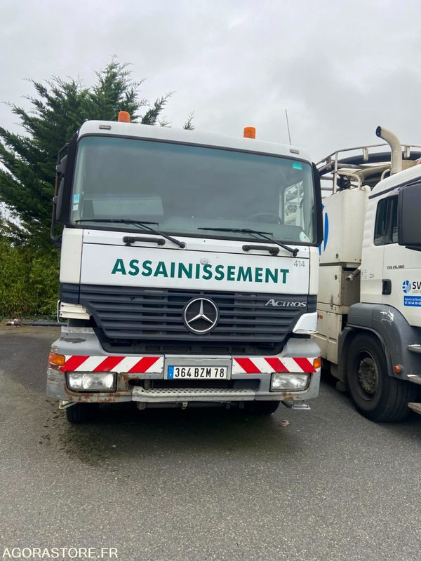 MERCEDES ACTROS 2031 HUWER 2001 (300000Km ) NON ROULANT EXPORT UNIQUEMENT - Vacuum truck: picture 1 MERCEDES ACTROS 2031 HUWER 2001 (300000Km ) NON ROULANT EXPORT UNIQUEMENT - Vacuum truck: picture 1