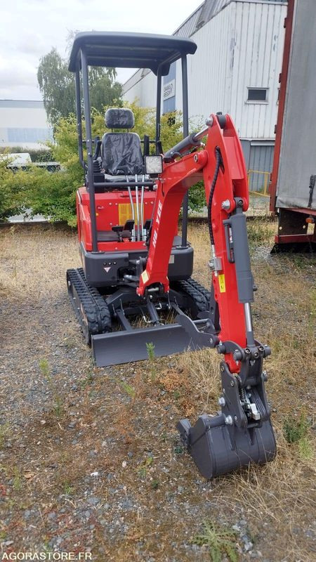 MINI-PELLE MOTEUR KUBOTA - HUAYEE HY16 - Excavator: picture 2 MINI-PELLE MOTEUR KUBOTA - HUAYEE HY16 - Excavator: picture 2