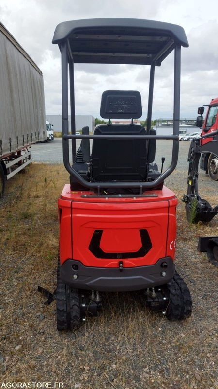 MINI-PELLE MOTEUR KUBOTA - HUAYEE HY16 - Excavator: picture 4 MINI-PELLE MOTEUR KUBOTA - HUAYEE HY16 - Excavator: picture 4