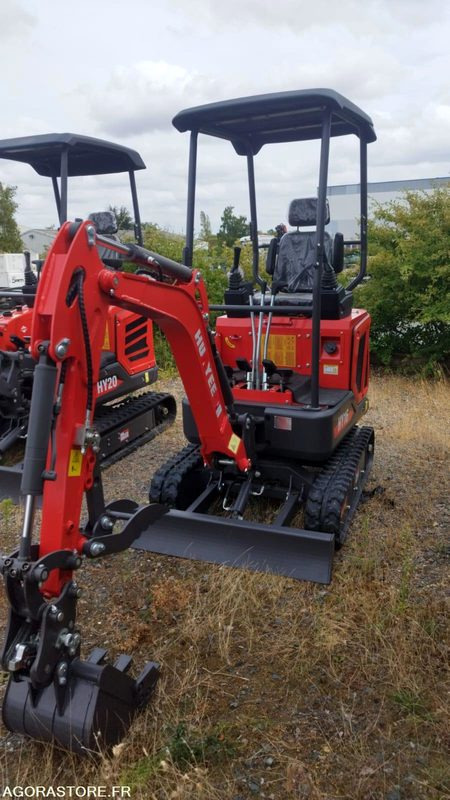MINI-PELLE MOTEUR KUBOTA - HUAYEE HY16 - Excavator: picture 1 MINI-PELLE MOTEUR KUBOTA - HUAYEE HY16 - Excavator: picture 1