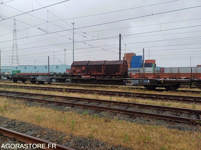 Wagon plat intermodal type Sggnss – modèle 6432B0-4, 72 pieds - 2003 (ref 1173) - Other machinery: picture 3 Wagon plat intermodal type Sggnss – modèle 6432B0-4, 72 pieds - 2003 (ref 1173) - Other machinery: picture 3