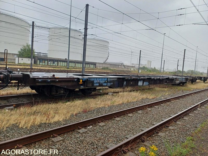Wagon plat intermodal type Sggnss – modèle 6432B0-4, 72 pieds - 2003 (ref 1314) - Other machinery: picture 1 Wagon plat intermodal type Sggnss – modèle 6432B0-4, 72 pieds - 2003 (ref 1314) - Other machinery: picture 1