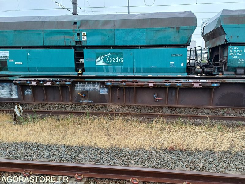 Other machinery Wagon plat intermodal type Sggnss – modèle 6432B0-4, 72 pieds - 2004 (ref 1538): picture 20