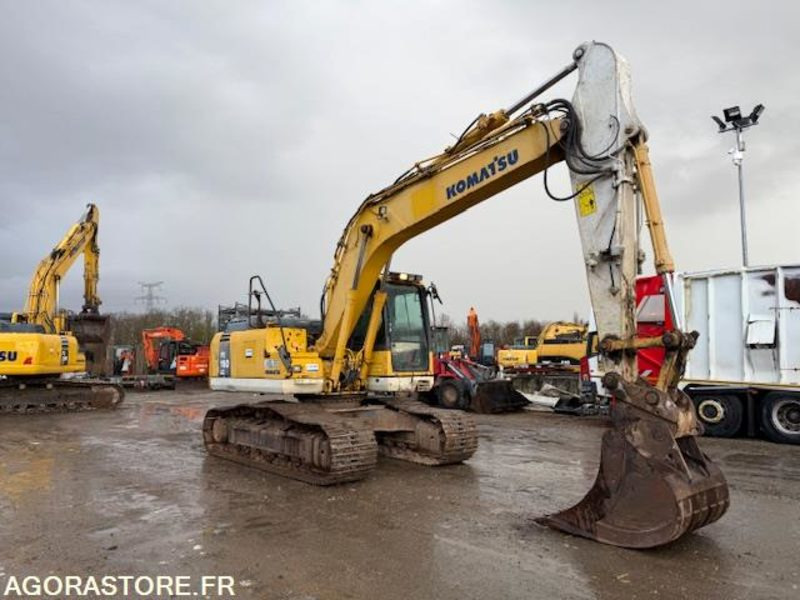 PELLE SUR CHENILLES KOMATSU - PC160-8 - 2011 - 12910H - BON ETAT GENERAL - Crawler excavator: picture 5 PELLE SUR CHENILLES KOMATSU - PC160-8 - 2011 - 12910H - BON ETAT GENERAL - Crawler excavator: picture 5