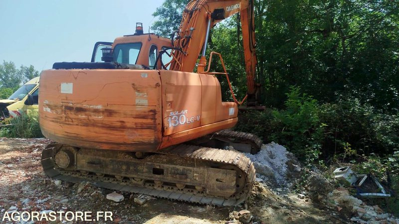 Pelle a chenille Deawoo - SOLAR 130 LC-V - Backhoe loader: picture 2 Pelle a chenille Deawoo - SOLAR 130 LC-V - Backhoe loader: picture 2