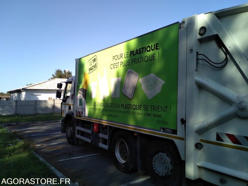 Garbage truck RENAULT - BOM 26T - 139528km - 2019: picture 9