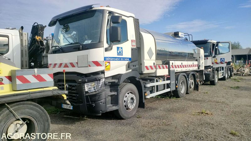 RENAULT C380 - 2015 - 56483 KM - Tank truck: picture 1 RENAULT C380 - 2015 - 56483 KM - Tank truck: picture 1