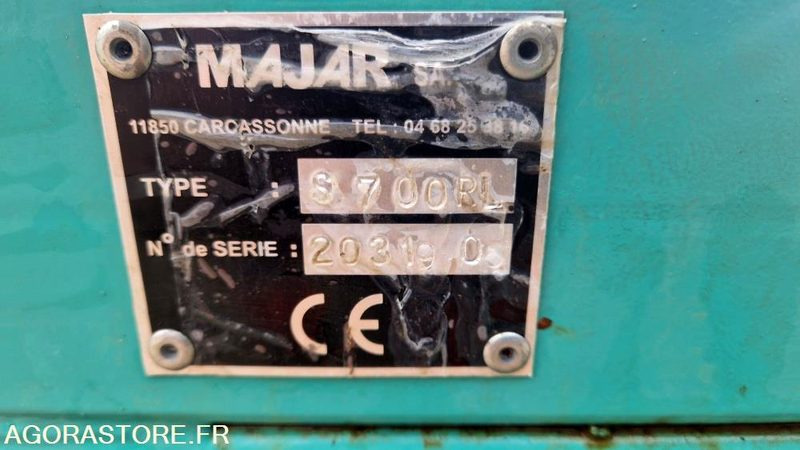 SABLEUSE MAJAR S700RL - Sand/ Salt spreader: picture 4 SABLEUSE MAJAR S700RL - Sand/ Salt spreader: picture 4