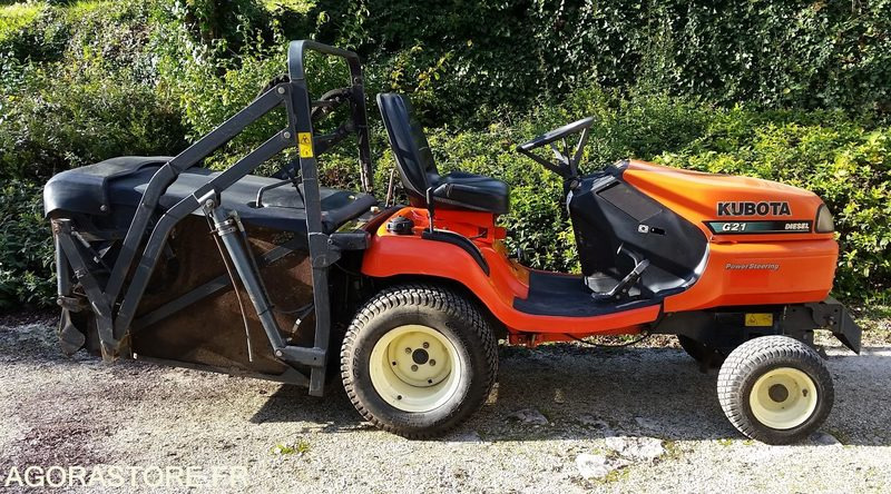 TONDEUSE KUBOTA G21 DIESEL 2007 933H SANS PLATEAU DE COUPE - Garden mower: picture 4 TONDEUSE KUBOTA G21 DIESEL 2007 933H SANS PLATEAU DE COUPE - Garden mower: picture 4