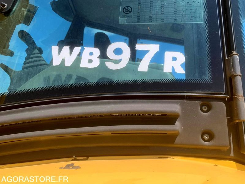 Backhoe loader TRACTOPELLE | KOMATSU WB97R | 4358 heures: picture 7