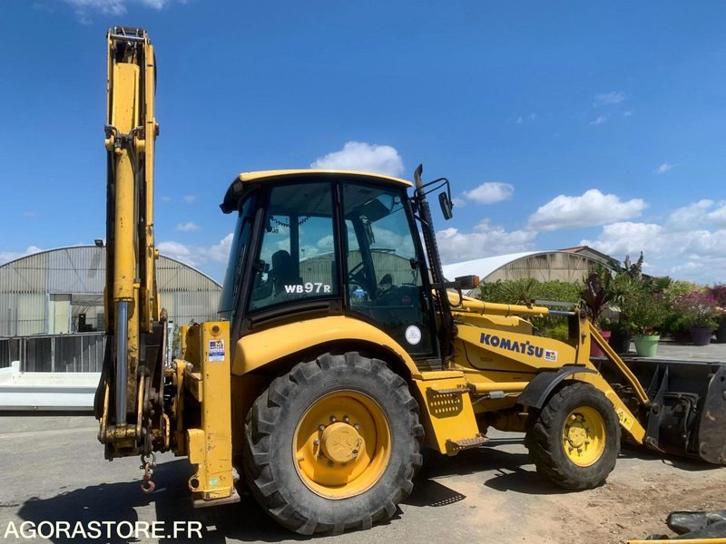TRACTOPELLE | KOMATSU WB97R | 4358 heures - Backhoe loader: picture 5 TRACTOPELLE | KOMATSU WB97R | 4358 heures - Backhoe loader: picture 5