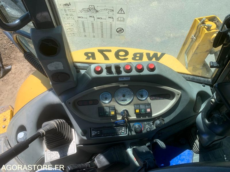 Backhoe loader TRACTOPELLE | KOMATSU WB97R | 4358 heures: picture 9