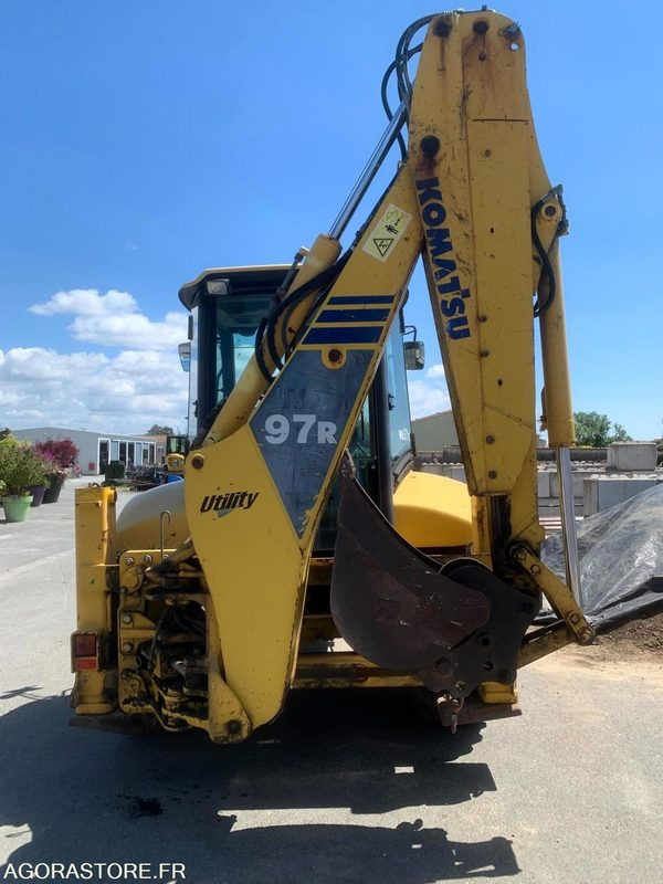 TRACTOPELLE | KOMATSU WB97R | 4358 heures - Backhoe loader: picture 3 TRACTOPELLE | KOMATSU WB97R | 4358 heures - Backhoe loader: picture 3
