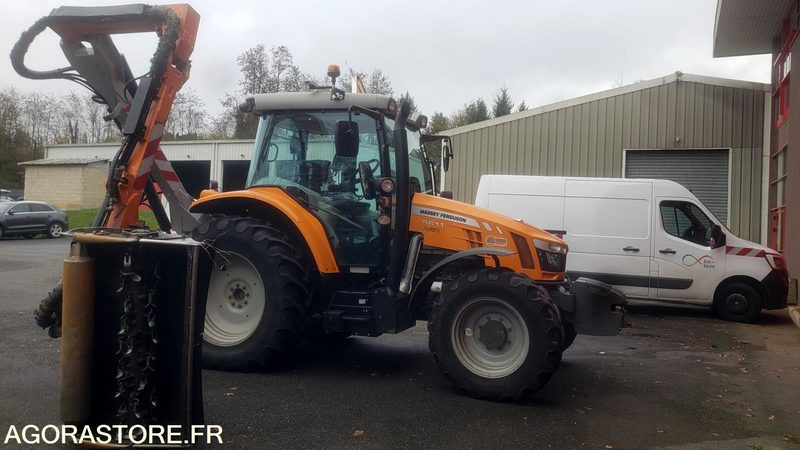 Tracteur agricole Massey Fergusson 79CV année 2015 avec épareuse SMA LYNX 2453 - Farm tractor: picture 2 Tracteur agricole Massey Fergusson 79CV année 2015 avec épareuse SMA LYNX 2453 - Farm tractor: picture 2
