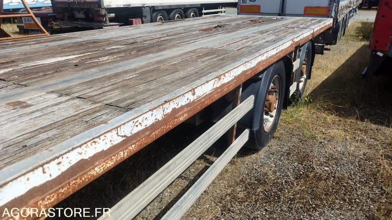 REMORQUE - SAMRO REMORQUE 2ESS PLATEAU - 2011 - BG-052-GM - Trailer: picture 3 REMORQUE - SAMRO REMORQUE 2ESS PLATEAU - 2011 - BG-052-GM - Trailer: picture 3