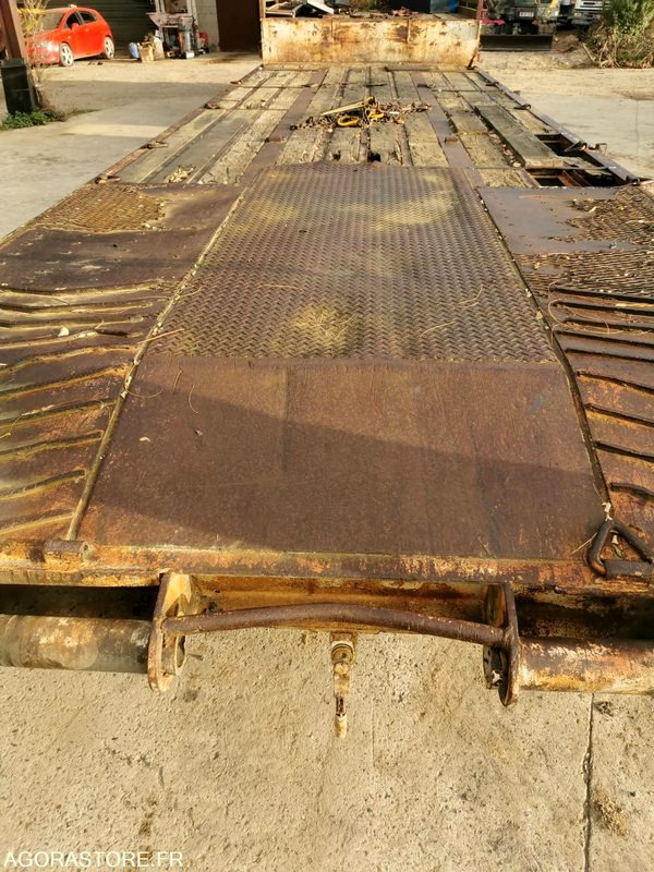 Remorque porte engin - CASTERA  - 1976 - Trailer: picture 2 Remorque porte engin - CASTERA  - 1976 - Trailer: picture 2