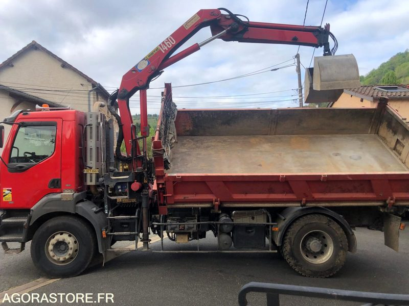 Camion Renault Kerax 340 - 755445 Kms - 2001 - Tribenne et grue - excellent état - Truck: picture 3 Camion Renault Kerax 340 - 755445 Kms - 2001 - Tribenne et grue - excellent état - Truck: picture 3