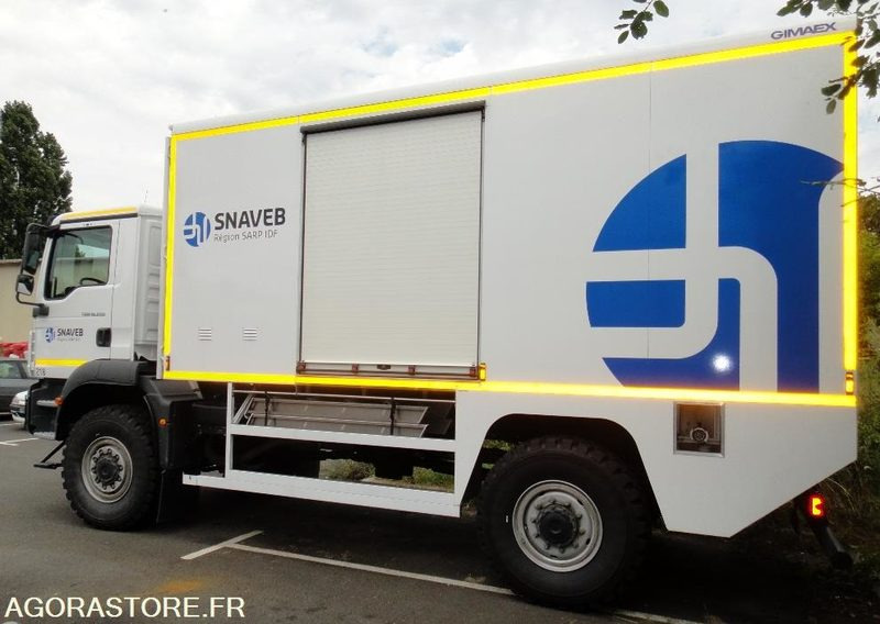 MAN TGM 4X4 18.250 Fourgon GIMAEX VASP 2011 212000Km ROULANT PRO UNIQUEMENT - Truck: picture 4 MAN TGM 4X4 18.250 Fourgon GIMAEX VASP 2011 212000Km ROULANT PRO UNIQUEMENT - Truck: picture 4