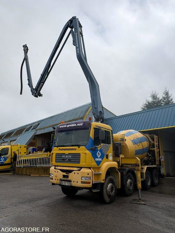 PUMI PUTZMEISTER M21 SUR PORTEUR MAN TGA - 2004 - 160600km - 2285h - Truck: picture 4 PUMI PUTZMEISTER M21 SUR PORTEUR MAN TGA - 2004 - 160600km - 2285h - Truck: picture 4