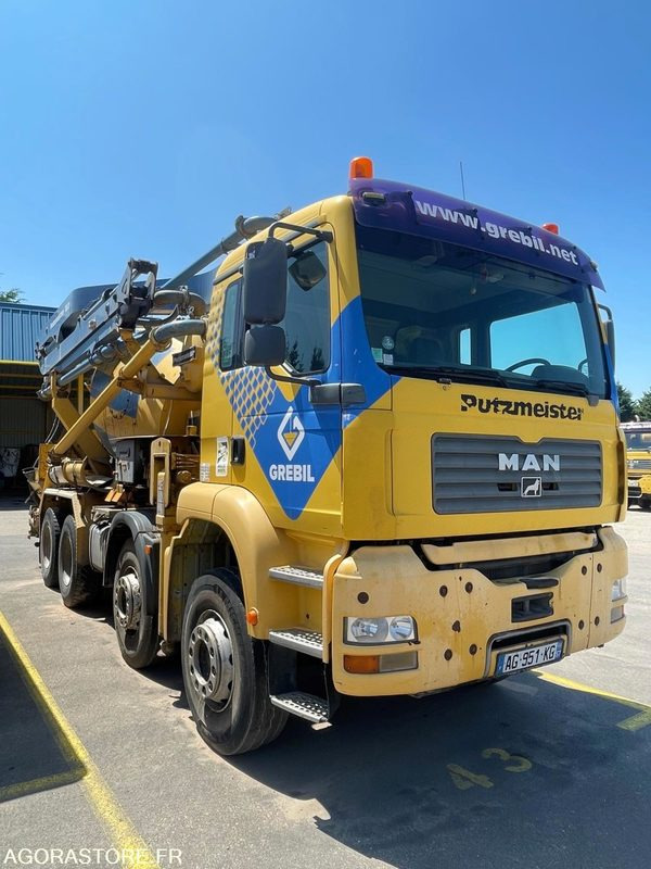 PUMI PUTZMEISTER M21 SUR PORTEUR MAN TGA - 2004 - 160600km - 2285h - Truck: picture 1 PUMI PUTZMEISTER M21 SUR PORTEUR MAN TGA - 2004 - 160600km - 2285h - Truck: picture 1
