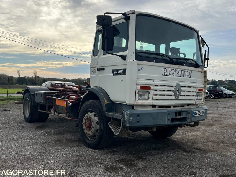 Poid lourd Renault Midlum 180 – Ampliroll / Polybenne – 1995 – 414 000 km - Truck: picture 4 Poid lourd Renault Midlum 180 – Ampliroll / Polybenne – 1995 – 414 000 km - Truck: picture 4