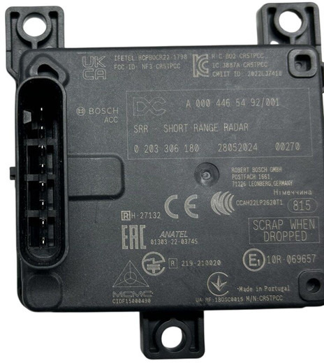Mercedes-Benz ACC SRR Short Range Radar - ECU for Truck: picture 3 Mercedes-Benz ACC SRR Short Range Radar - ECU for Truck: picture 3