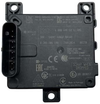 Mercedes-Benz ACC SRR Short Range Radar - ECU for Truck: picture 1 Mercedes-Benz ACC SRR Short Range Radar - ECU for Truck: picture 1