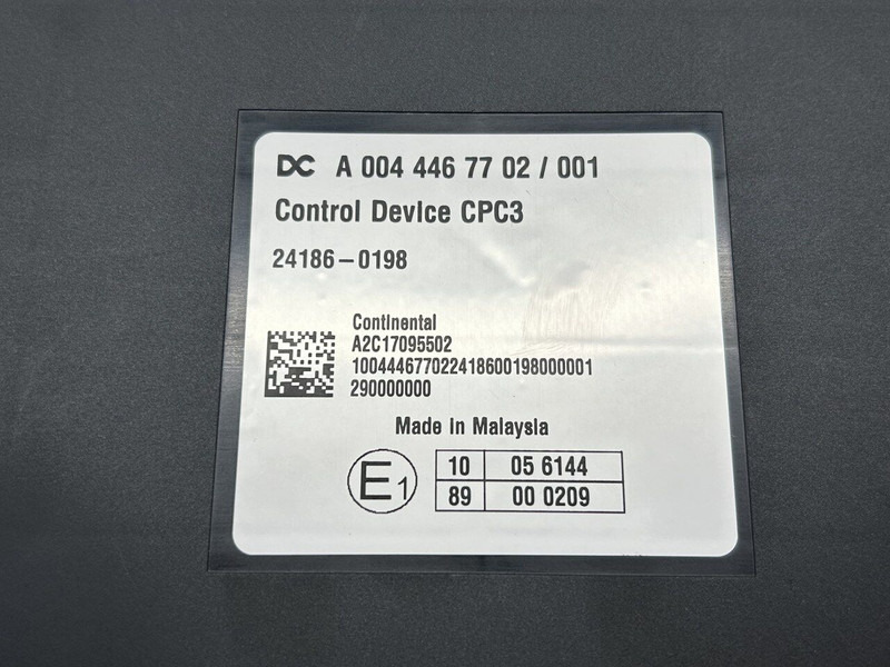Mercedes-Benz CPC3 - ECU for Truck: picture 5 Mercedes-Benz CPC3 - ECU for Truck: picture 5