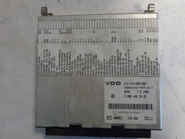 ECU for Truck Mercedes-Benz VDO Elektronik FMR,FR 0004462302, 0004462702, 00044638, 00044646: picture 9