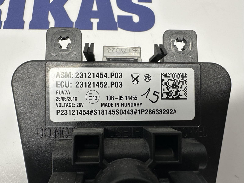 Renault camera, lane assist camera - ECU for Truck: picture 3 Renault camera, lane assist camera - ECU for Truck: picture 3