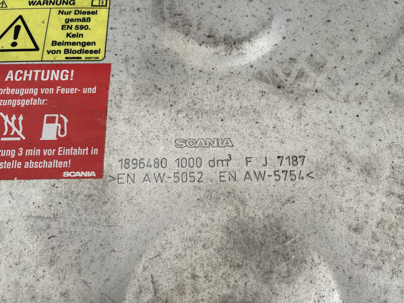 Fuel tank for Truck Scania 1000L fuel tank with brackets: picture 8