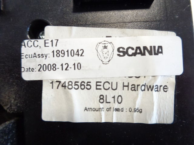 Scania ACC conditioner control unit 1891042, 1748565, 1789786, 1748564 - ECU for Truck: picture 4 Scania ACC conditioner control unit 1891042, 1748565, 1789786, 1748564 - ECU for Truck: picture 4