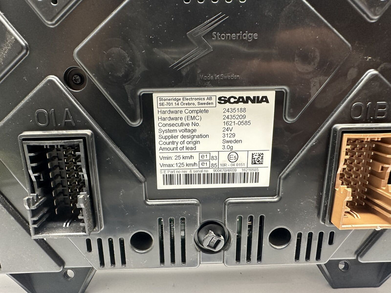 Scania instrument cluster, UK version - Dashboard for Truck: picture 5 Scania instrument cluster, UK version - Dashboard for Truck: picture 5