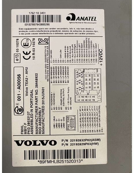 Volvo FH 4 - ECU for Truck: picture 3 Volvo FH 4 - ECU for Truck: picture 3