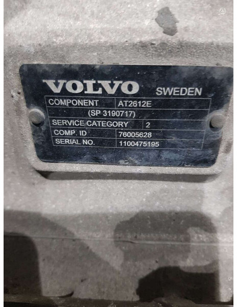 Volvo FH4 EURO 6 - Gearbox for Truck: picture 5 Volvo FH4 EURO 6 - Gearbox for Truck: picture 5