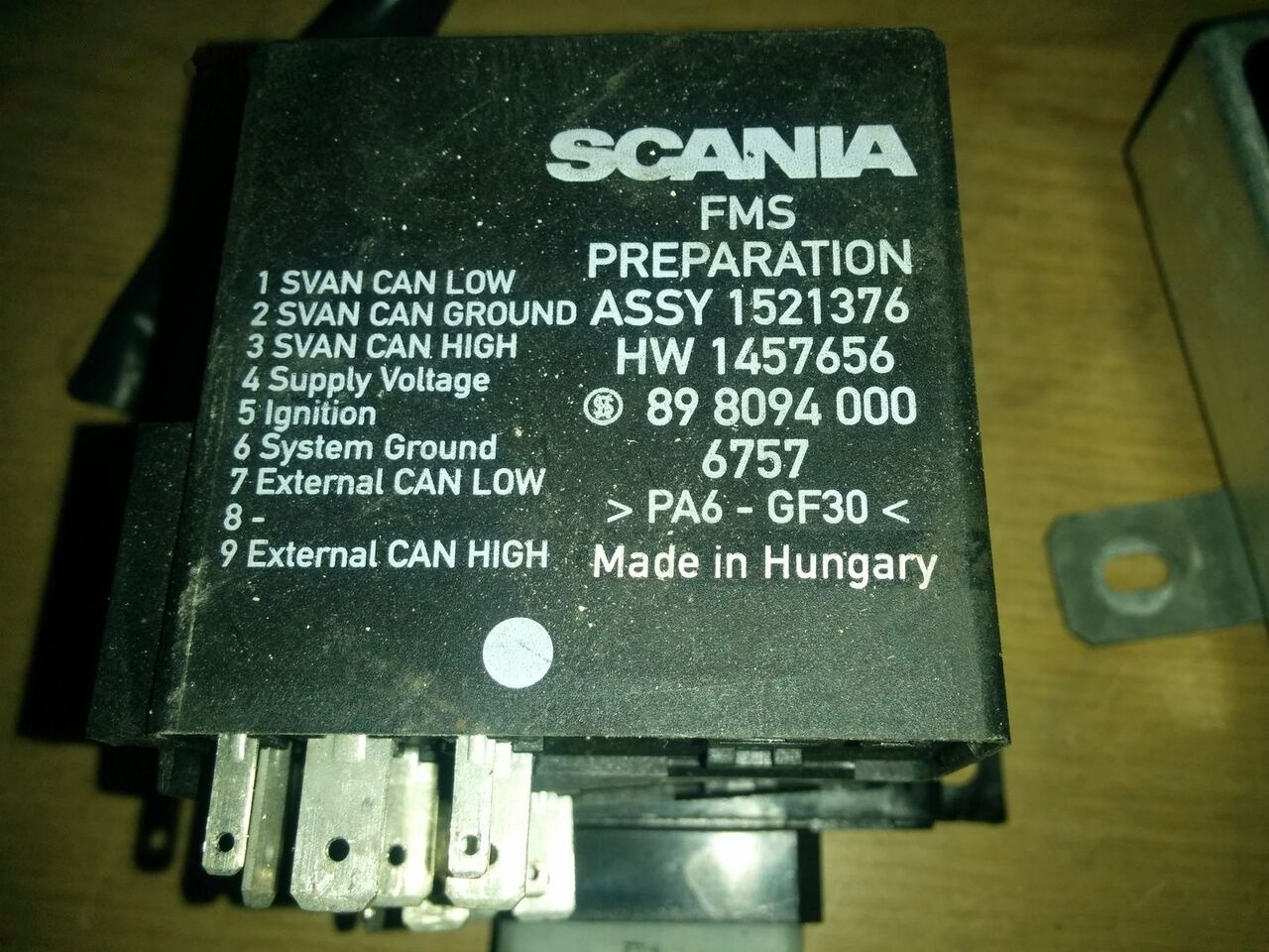 Bosch 0285001160 Airbag Sensor 1438746 Scania - ECU for Bus: picture 2 Bosch 0285001160 Airbag Sensor 1438746 Scania - ECU for Bus: picture 2