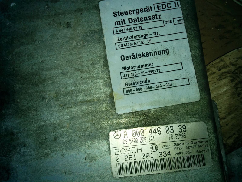 Mercedes-Benz EDC - ECU: picture 2 Mercedes-Benz EDC - ECU: picture 2