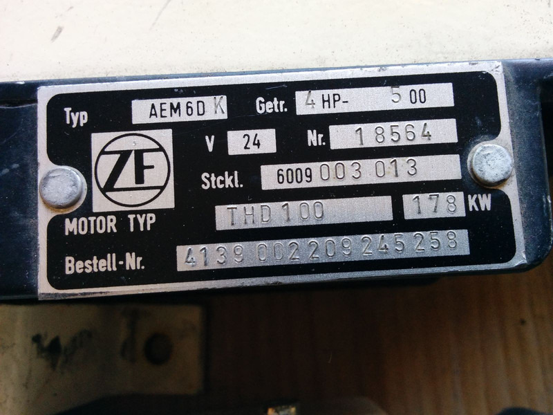 Mercedes-Benz ZF AEM-6DK - ECU: picture 3 Mercedes-Benz ZF AEM-6DK - ECU: picture 3
