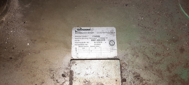 Modine -Teinr - Oil cooler: picture 3 Modine -Teinr - Oil cooler: picture 3