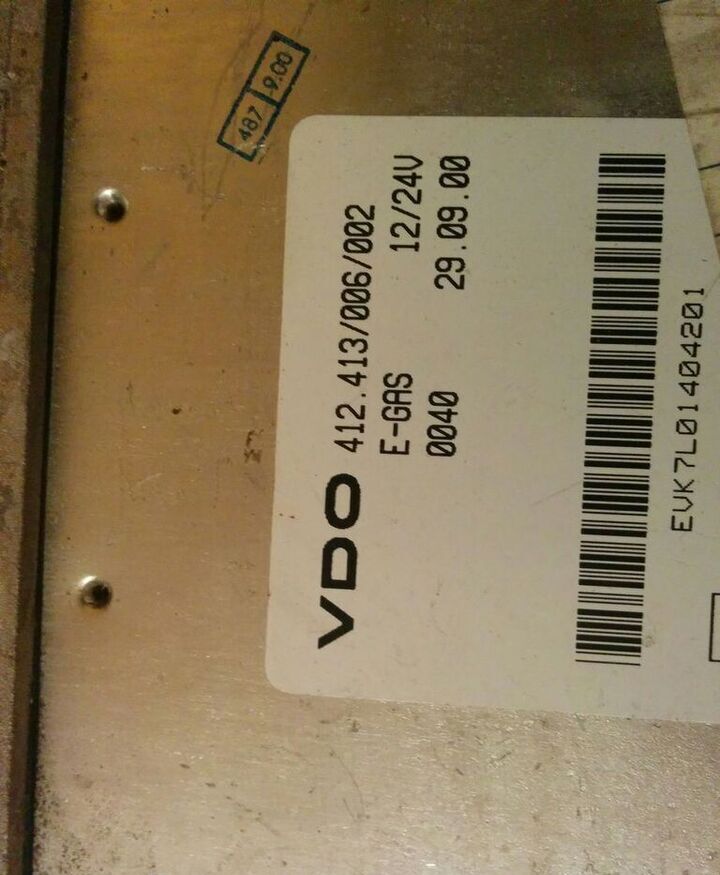 Scania VDO 412.413/006/005 412.413/006/002 Scania - ECU for Bus: picture 2 Scania VDO 412.413/006/005 412.413/006/002 Scania - ECU for Bus: picture 2