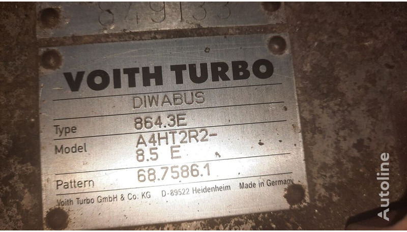 Gearbox Volvo VOITH 864.5 \ 854.5 \ 854.3E. 864.3E/ 864.3/ 861/ 863: picture 14