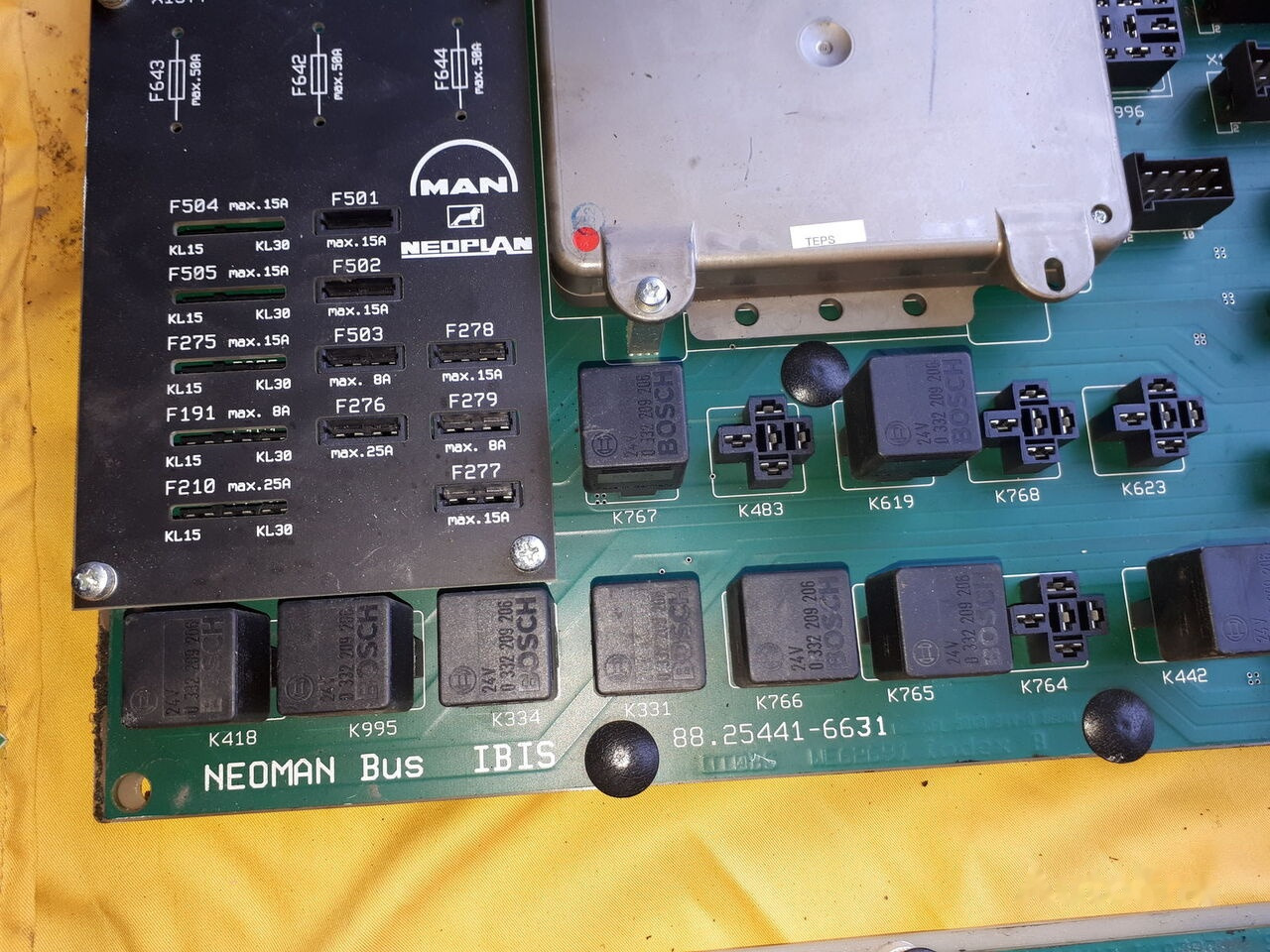 Volvo predohranitelnye platy Iveko Scania Volvo . Man. Neoplan - Dashboard for Truck: picture 5 Volvo predohranitelnye platy Iveko Scania Volvo . Man. Neoplan - Dashboard for Truck: picture 5