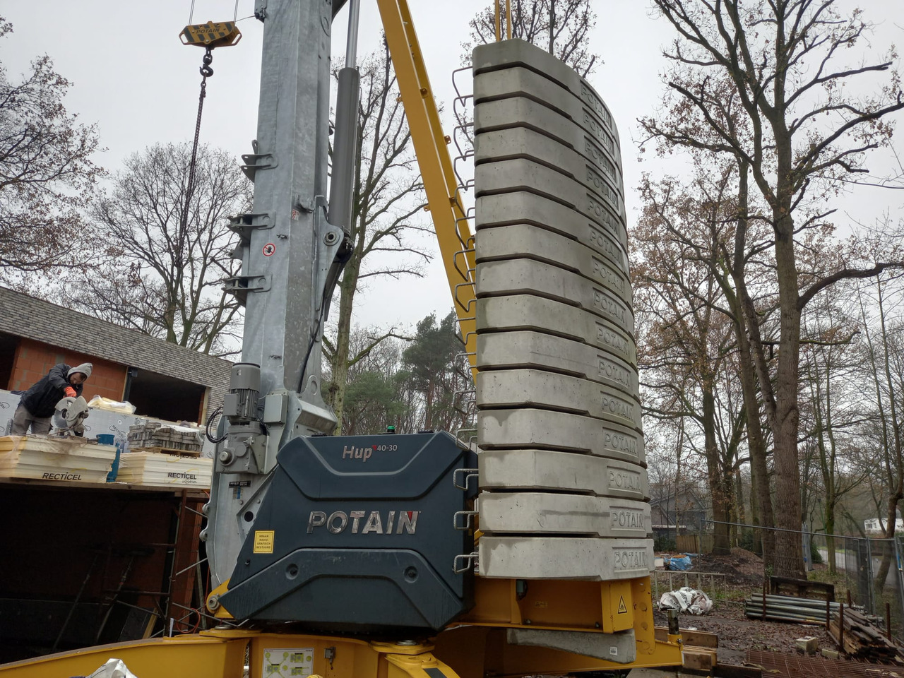 Potain HUP 40-30 - Self-erecting tower crane: picture 4 Potain HUP 40-30 - Self-erecting tower crane: picture 4