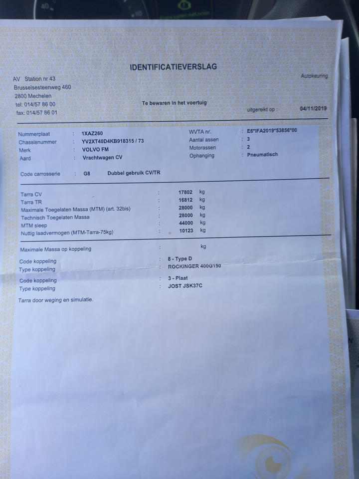 VOLVO fm - Tractor unit: picture 2 VOLVO fm - Tractor unit: picture 2